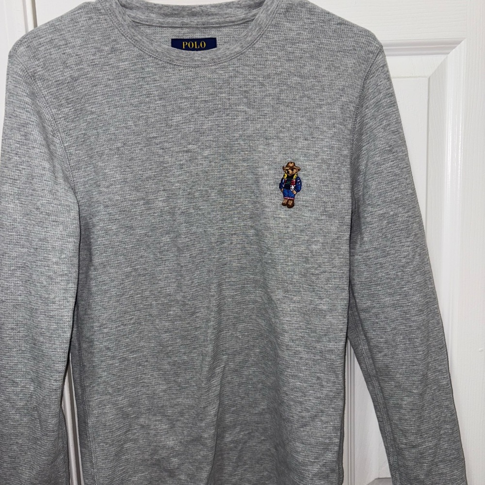 Polo by Ralph Lauren Heather Gray Top